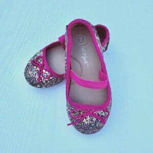 Cat & Jack Sparkle Dress Shoes Size 7